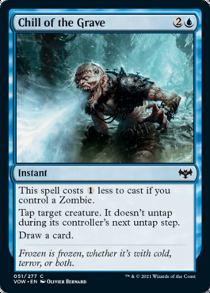 Chill of the Grave [Innistrad: Crimson Vow] Magic: The Gathering
