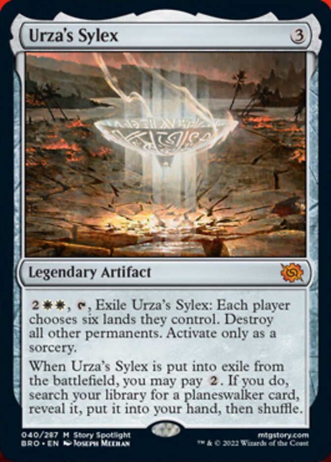 Urza's Sylex [The Brothers' War] Magic: The Gathering