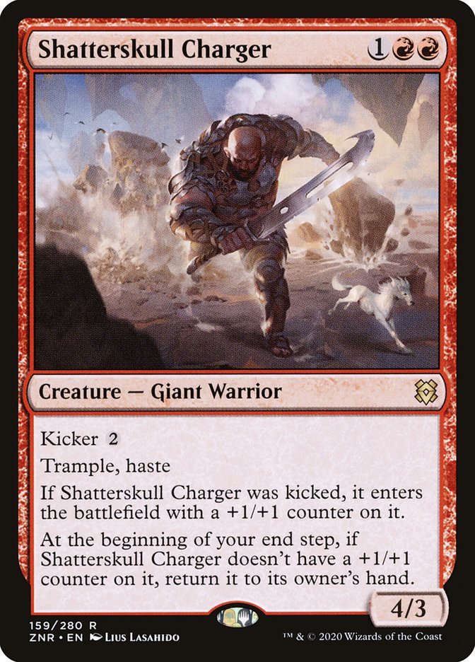 Shatterskull Charger [Zendikar Rising] Magic: The Gathering