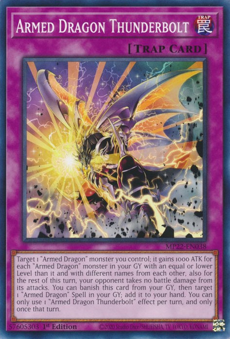 Armed Dragon Thunderbolt [MP22-EN038] Common Yu-Gi-Oh!