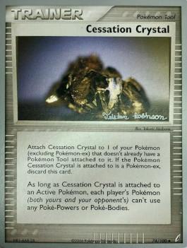 Cessation Crystal (74/100) (Intimidation - Tristan Robinson) [World Championships 2008] Pokémon