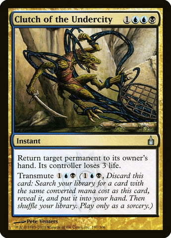 Clutch of the Undercity [Ravnica: City of Guilds] Magic: The Gathering