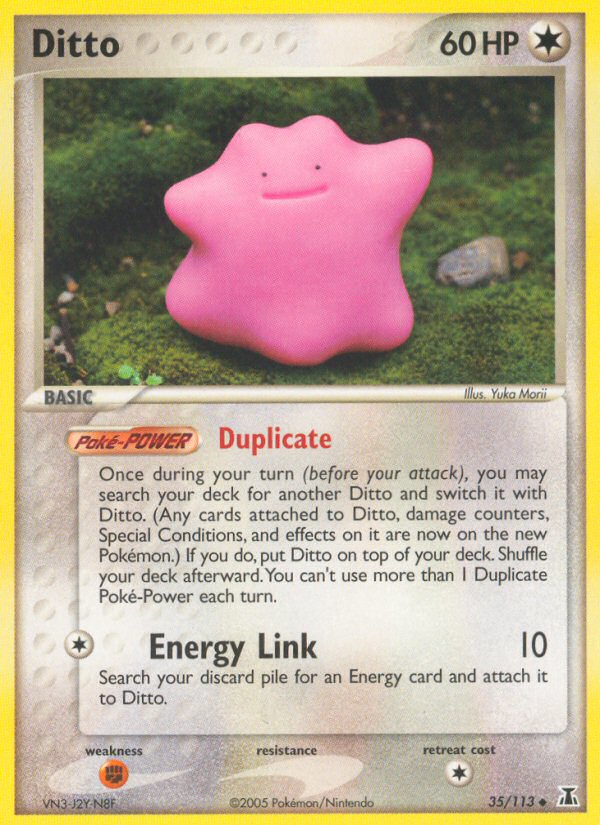 Ditto (35/113) [EX: Delta Species] Pokémon