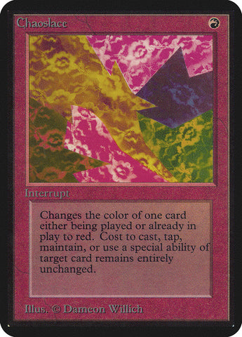 Chaoslace [Alpha Edition] Magic: The Gathering