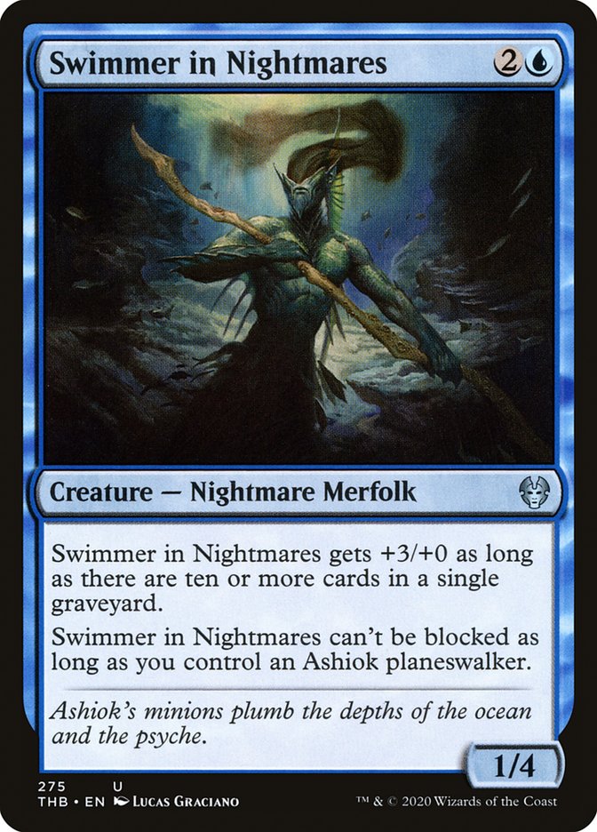 Swimmer in Nightmares [Theros Beyond Death] Magic: The Gathering