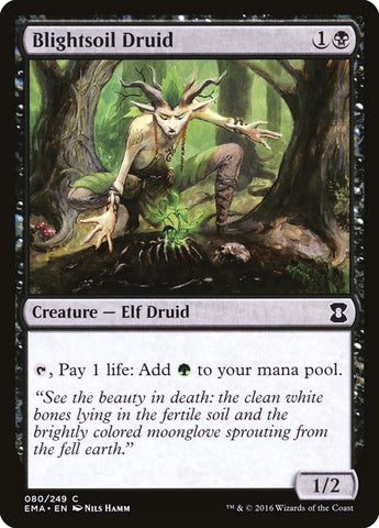 Blightsoil Druid [Eternal Masters] Magic: The Gathering