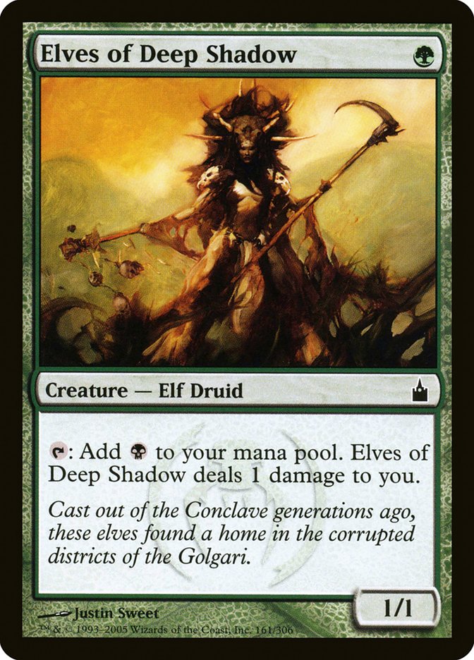 Elves of Deep Shadow [Ravnica: City of Guilds]