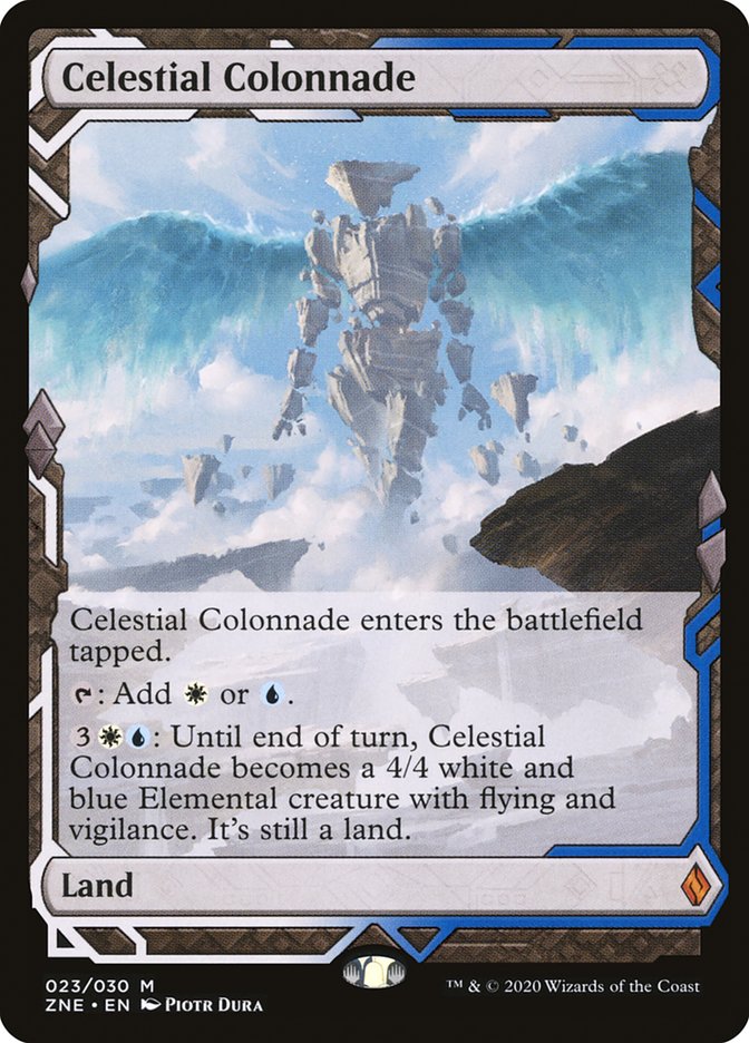 Celestial Colonnade (Expeditions) [Zendikar Rising Expeditions] Magic: The Gathering