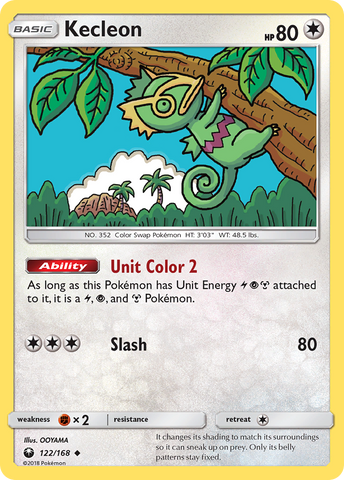 Kecleon (122/168) [Sun & Moon: Celestial Storm] Pokémon