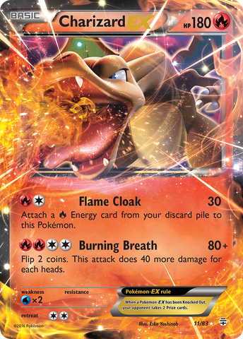 Charizard EX (11/83) [XY: Generations] Pokémon