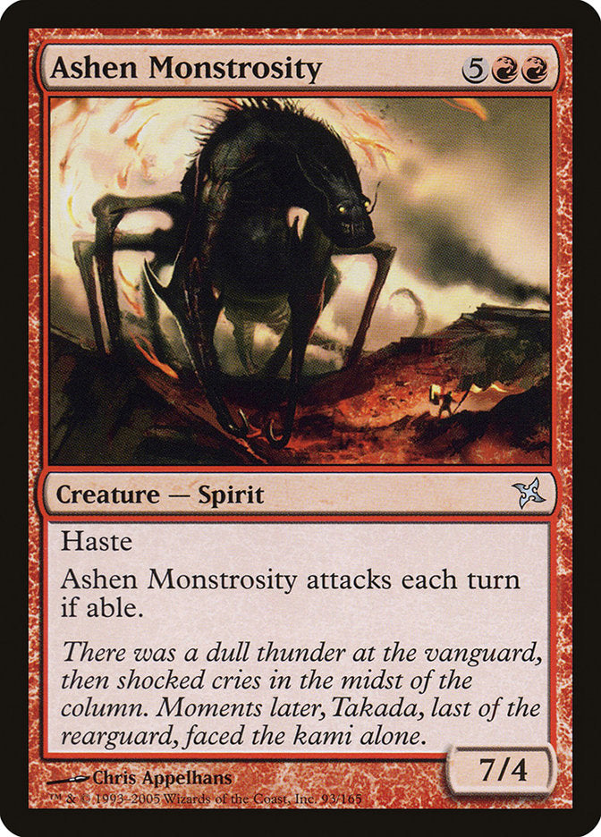 Ashen Monstrosity [Betrayers of Kamigawa] Magic: The Gathering