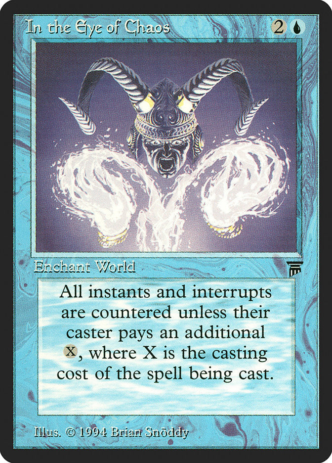 In the Eye of Chaos [Legends] Magic: The Gathering