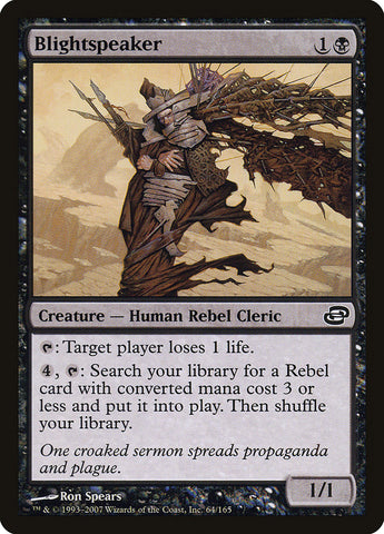 Blightspeaker [Planar Chaos] Magic: The Gathering