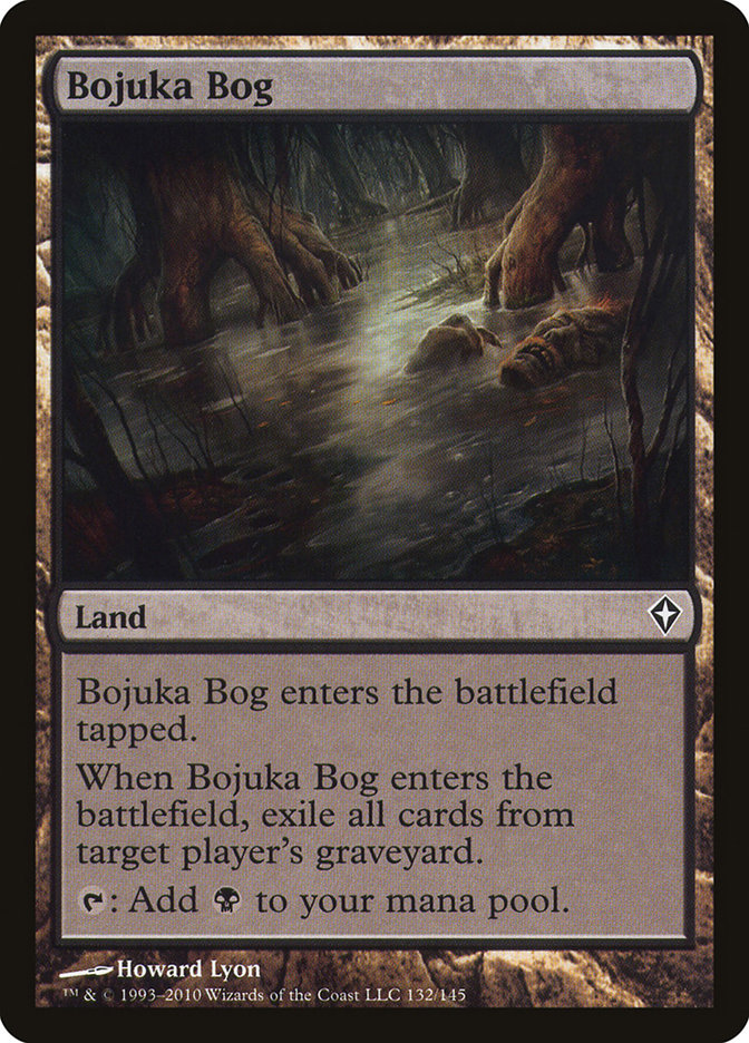 Bojuka Bog [Worldwake] Magic: The Gathering