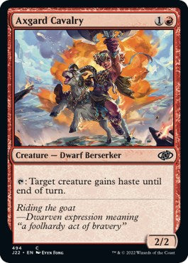 Axgard Cavalry [Jumpstart 2022] Magic: The Gathering