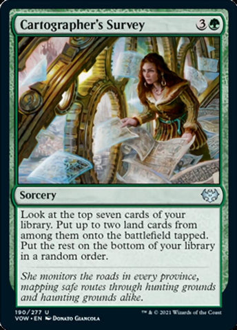 Cartographer's Survey [Innistrad: Crimson Vow] Magic: The Gathering