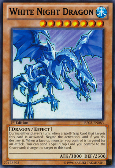 White Night Dragon [BP02-EN083] Rare Yu-Gi-Oh!
