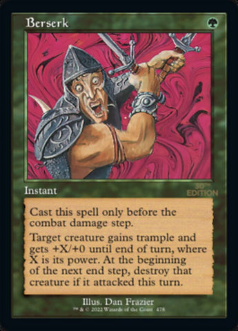Berserk (Retro) [30th Anniversary Edition] Magic: The Gathering