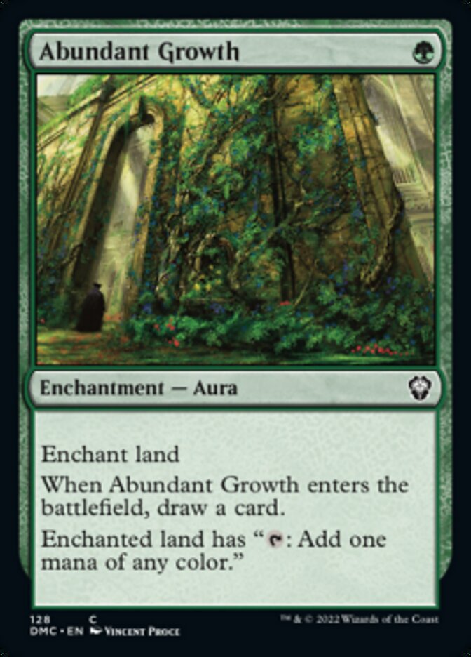 Abundant Growth [Dominaria United Commander] Magic: The Gathering