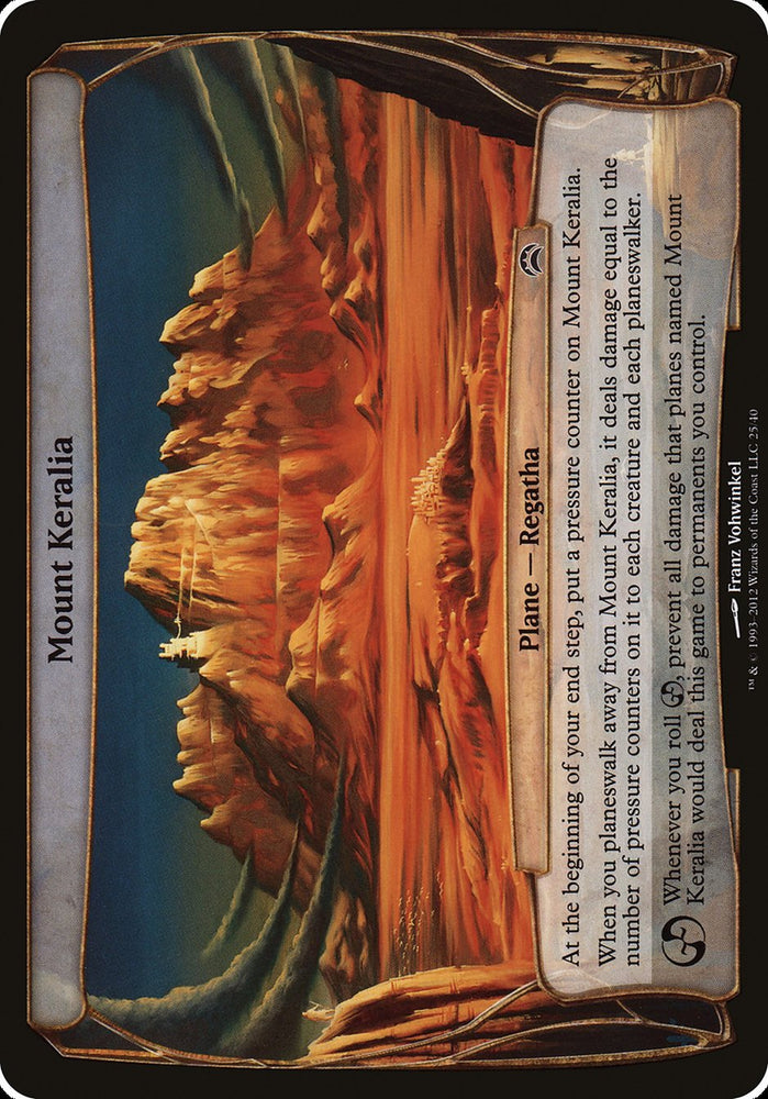 Mount Keralia (Planes) [Planechase 2012 Planes] Magic: The Gathering