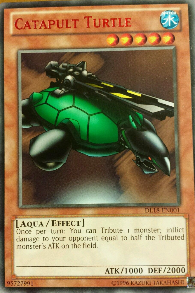 Catapult Turtle (Red) [DL18-EN001] Rare Yu-Gi-Oh!