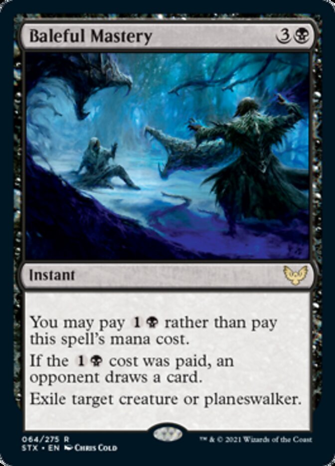 Baleful Mastery [Strixhaven: School of Mages] Magic: The Gathering