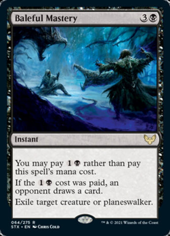 Baleful Mastery [Strixhaven: School of Mages] Magic: The Gathering