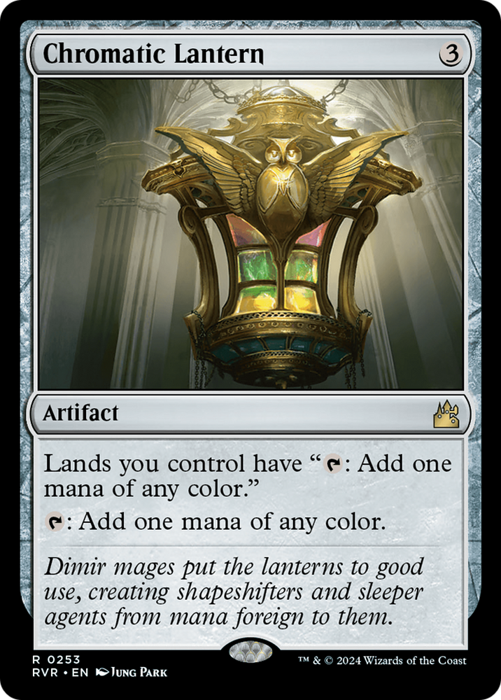 Chromatic Lantern [Ravnica Remastered] Magic: The Gathering