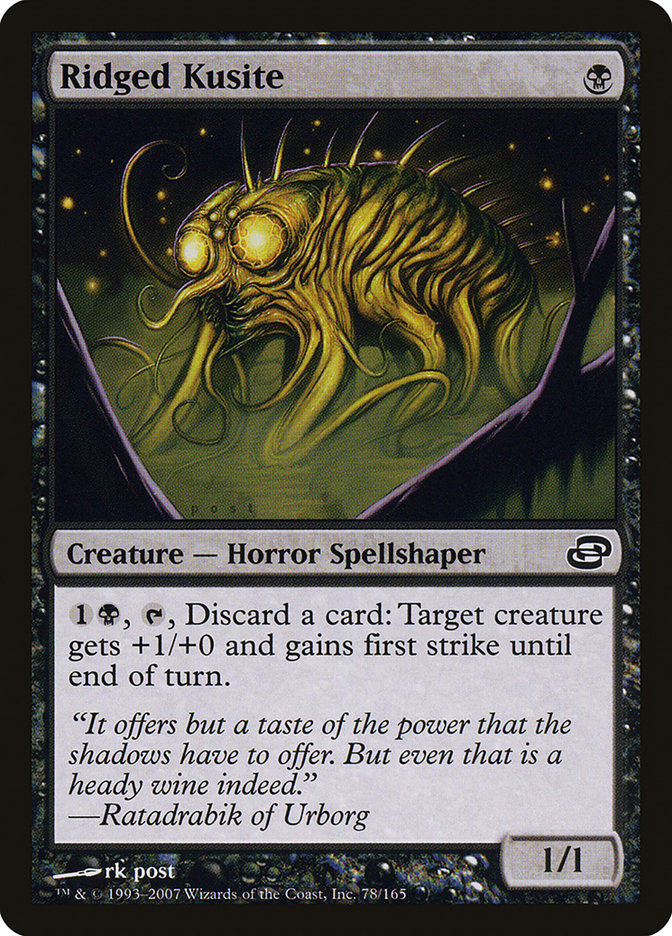 Ridged Kusite [Planar Chaos] Magic: The Gathering