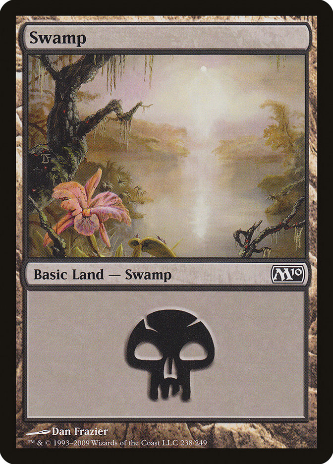 Swamp (238) [Magic 2010] Magic: The Gathering