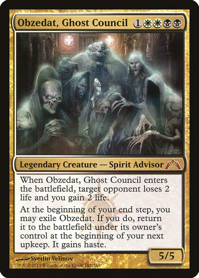 Obzedat, Ghost Council [Gatecrash] Magic: The Gathering