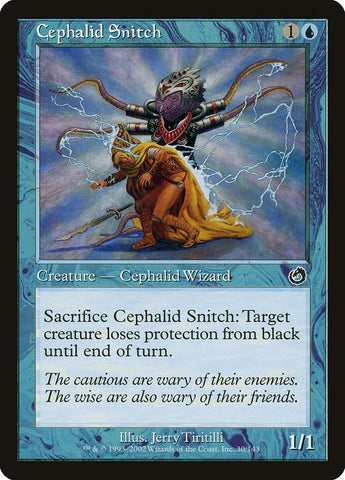 Cephalid Snitch [Torment] Magic: The Gathering