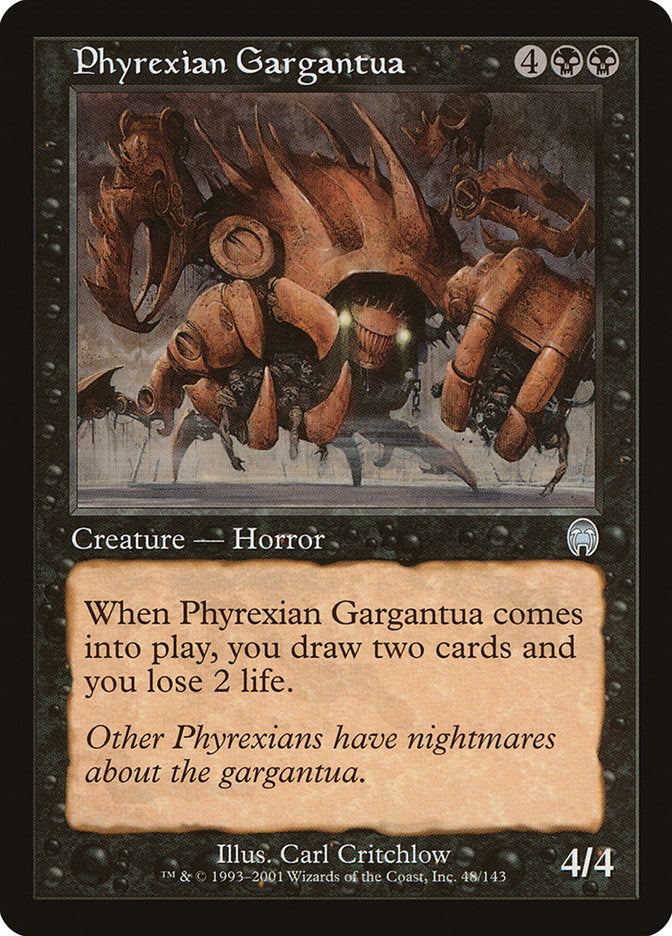 Phyrexian Gargantua [Apocalypse] Magic: The Gathering