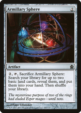 Armillary Sphere [Commander 2011] Magic: The Gathering