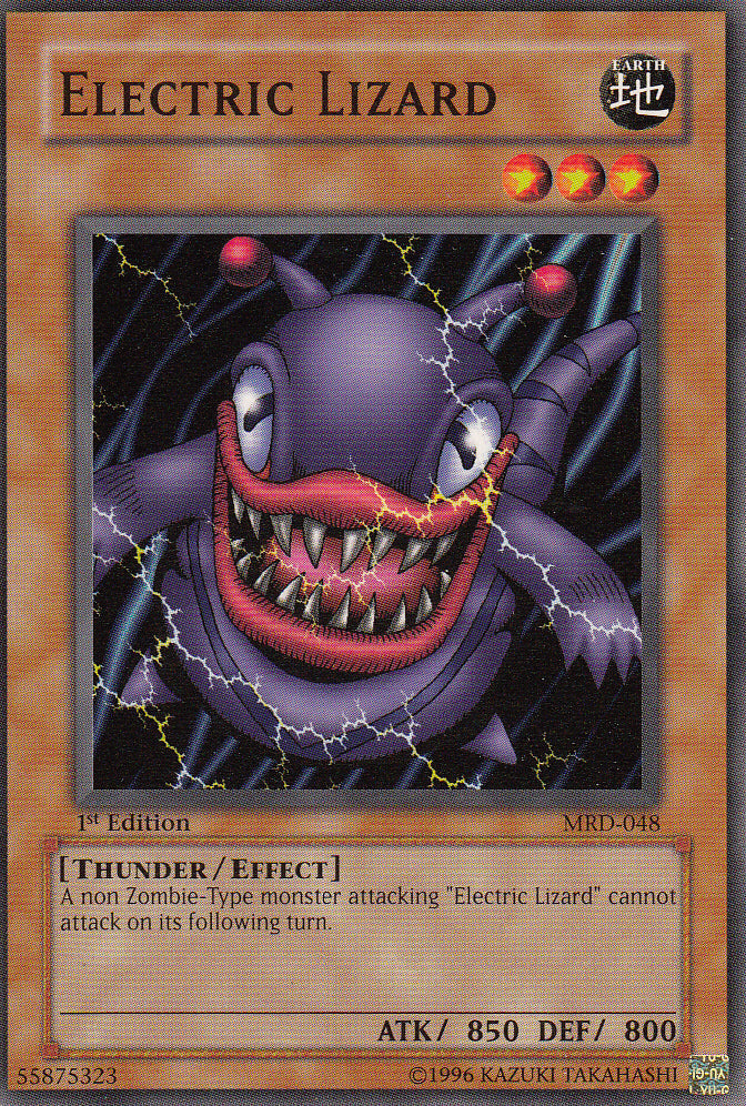 Electric Lizard [MRD-048] Common Yu-Gi-Oh!