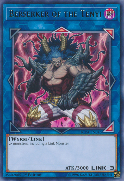Berserker of the Tenyi [RIRA-EN045] Rare Yu-Gi-Oh!