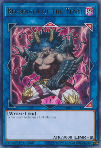 Berserker of the Tenyi [RIRA-EN045] Rare Yu-Gi-Oh!
