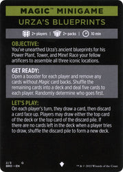 Urza's Blueprints (Magic Minigame) [The Brothers' War Minigame] Magic: The Gathering