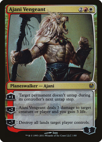 Ajani Vengeant [Duel Decks: Ajani vs. Nicol Bolas] Magic: The Gathering