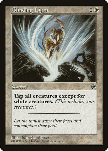 Blinding Light [Portal] Magic: The Gathering
