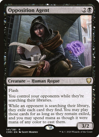 Opposition Agent [Commander Legends] Magic: The Gathering