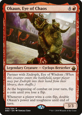 Okaun, Eye of Chaos [Battlebond] Magic: The Gathering