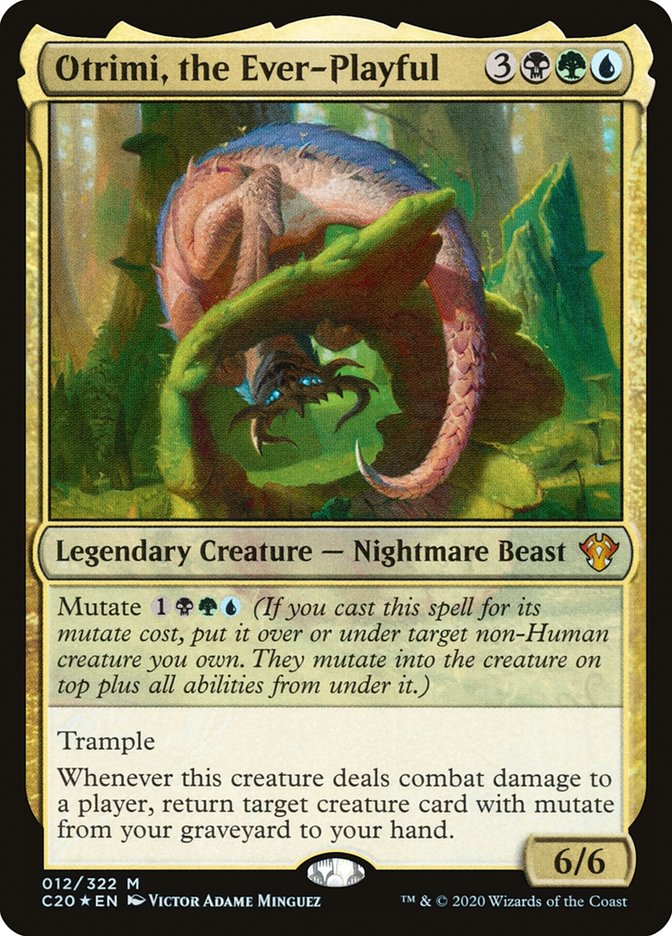 Otrimi, the Ever-Playful [Commander 2020] Magic: The Gathering
