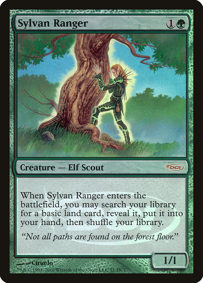 Sylvan Ranger [Wizards Play Network 2010] Magic: The Gathering