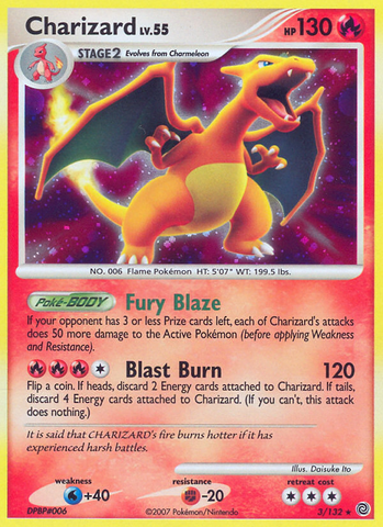 Charizard (3/132) [Diamond & Pearl: Secret Wonders] Pokémon