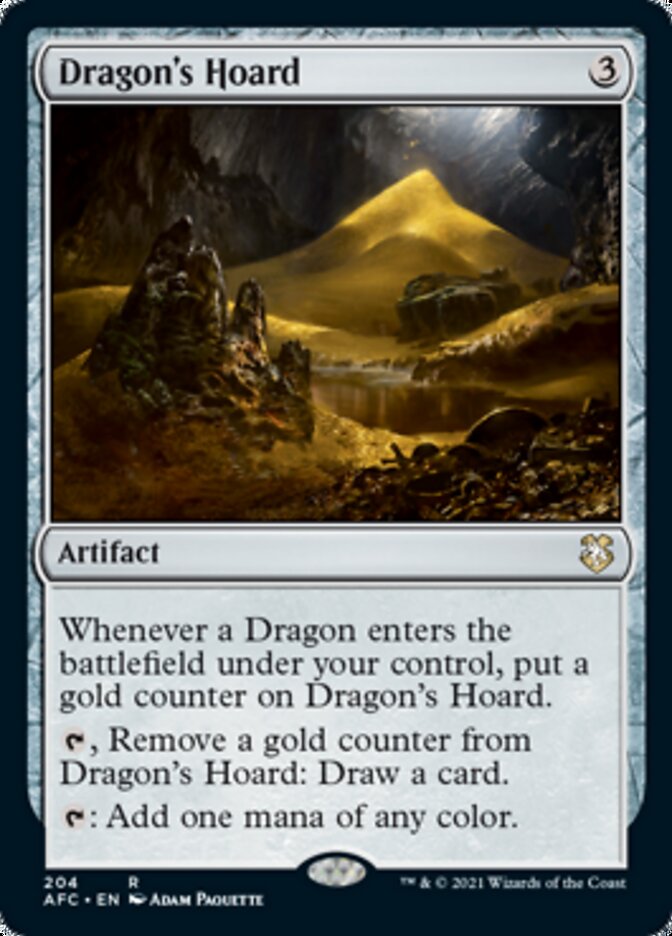 Dragon's Hoard [Dungeons & Dragons: Adventures in the Forgotten Realms Commander] Magic: The Gathering