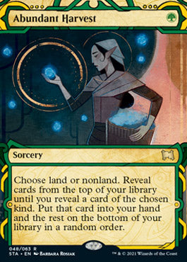 Abundant Harvest [Strixhaven: School of Mages Mystical Archive] Magic: The Gathering