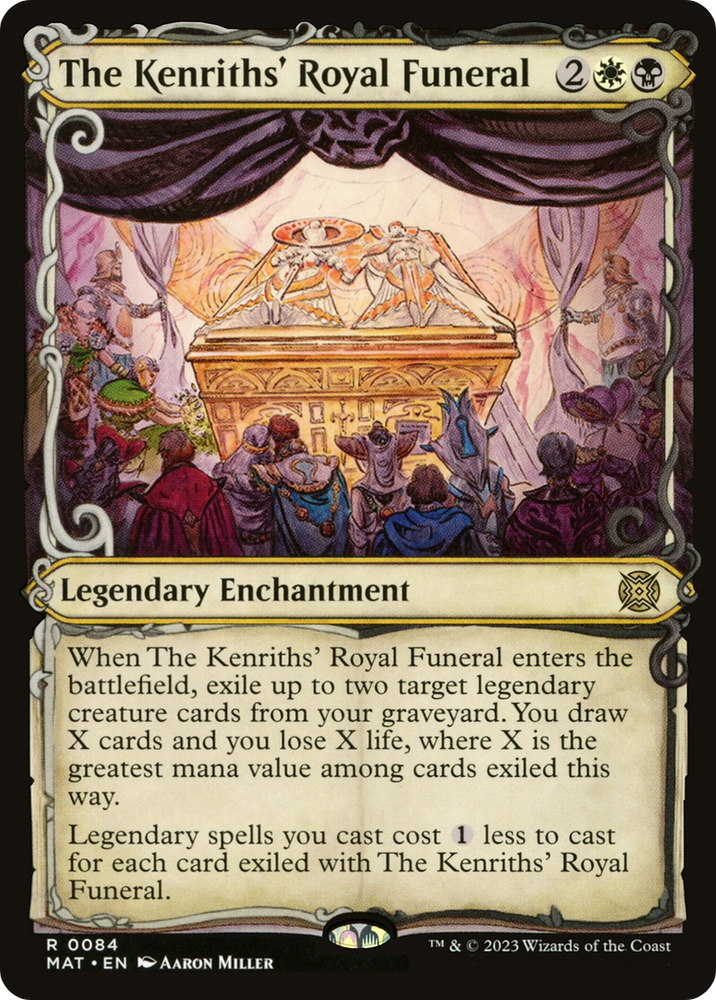 The Kenriths' Royal Funeral (Showcase) [March of the Machine: The Aftermath] Magic: The Gathering