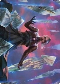 Behold the Multiverse Art Card [Kaldheim Art Series] Magic: The Gathering