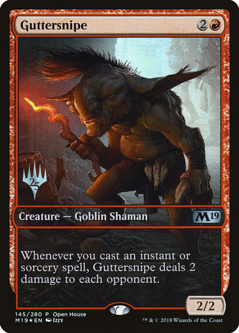 Guttersnipe (Open House) [Core Set 2019 Promos] Magic: The Gathering